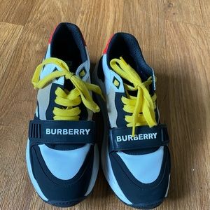 Burberry Suede Sneakers